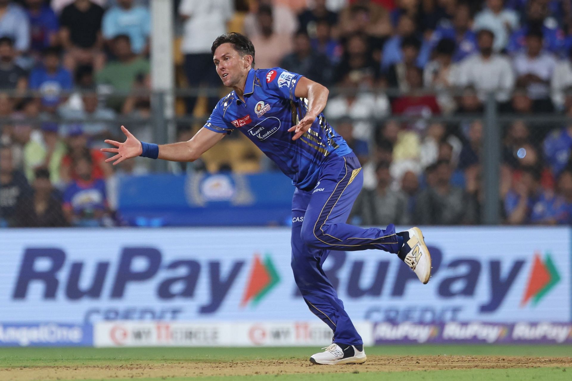 Boult bagged 22 wickets in the tournament for MI. Source: Getty